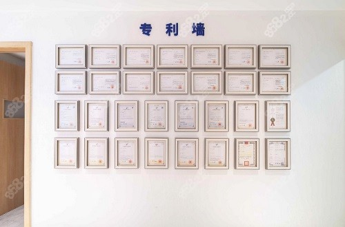 深圳曹孟君整形医院专有技术墙