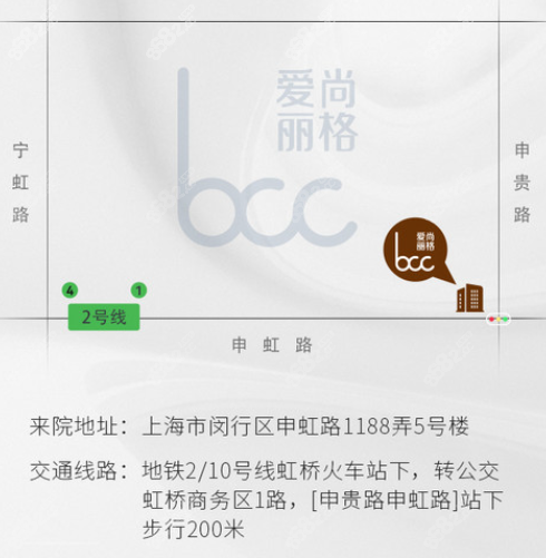 上海愛尚麗格怎么走