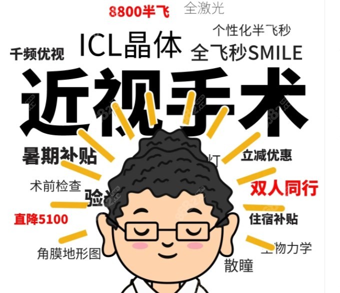 北京爱尔眼科价格