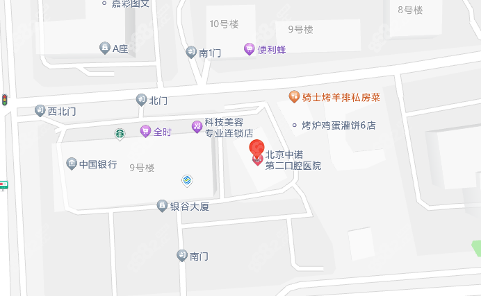 北京中诺第二口腔医院地址附近车站www.8682.cc