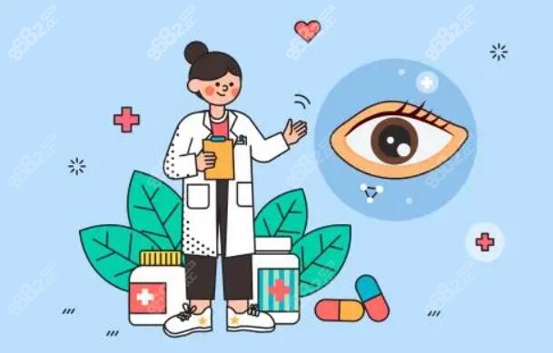 这是眼科医院卡通图