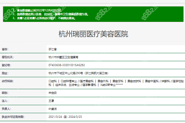 杭州瑞丽医疗美容医院