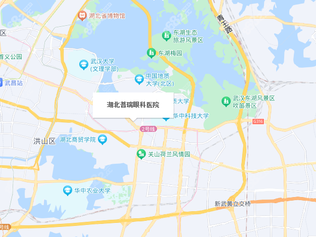 湖北普瑞眼科医院的地址