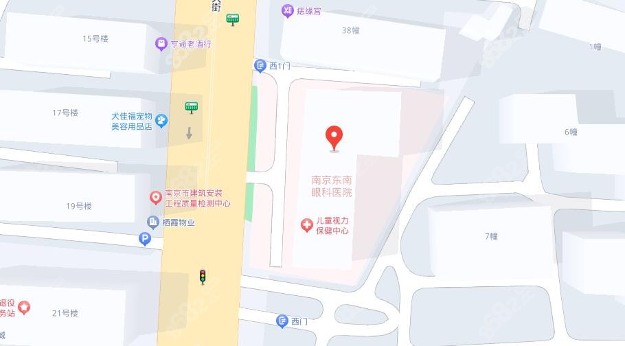 这是东南眼科医院地址