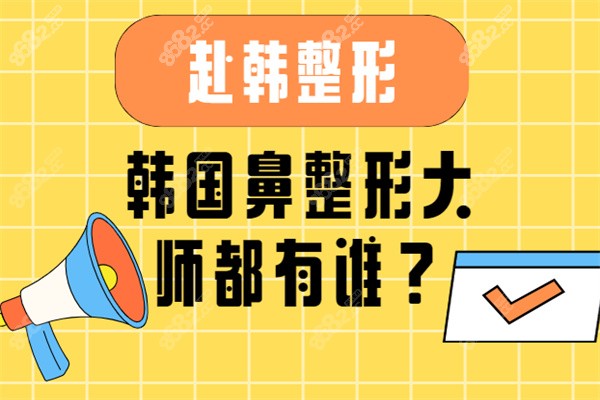 韩国壁整形大师都有谁