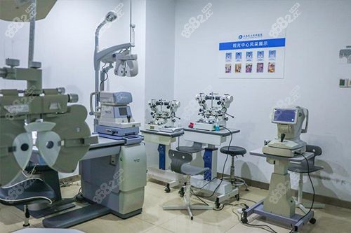 北京民众眼科医院的验光室