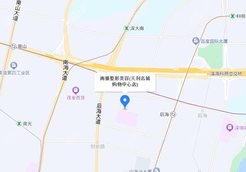 深圳南雅医疗美容医院地址