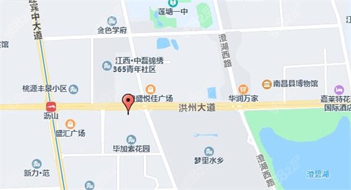 南昌爱尔眼科门诊部(莲塘店)地址