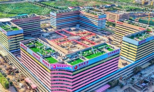 西安国医医院俯瞰图