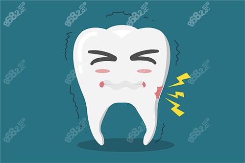 牙齿疼痛卡通图