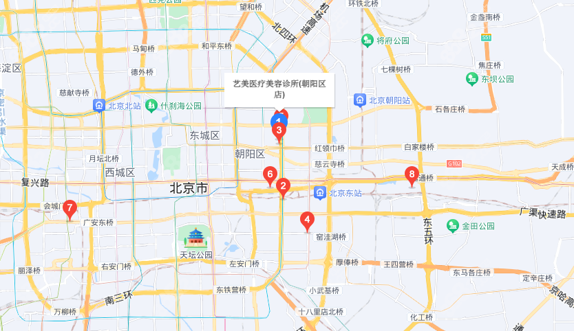 北京艺美整形地址