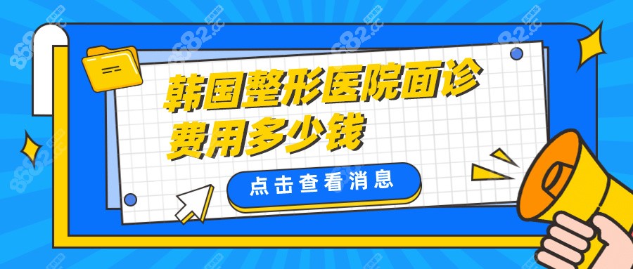 韓國(guó)整形醫(yī)院面診費(fèi)用多少錢(qián)