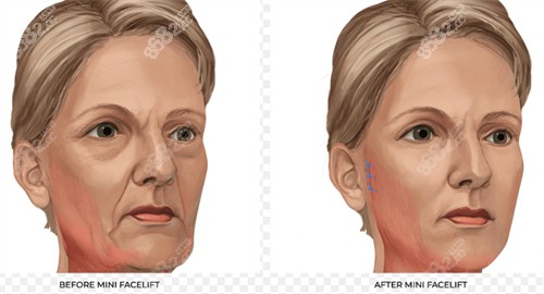改善面部皮肤的提升手术
