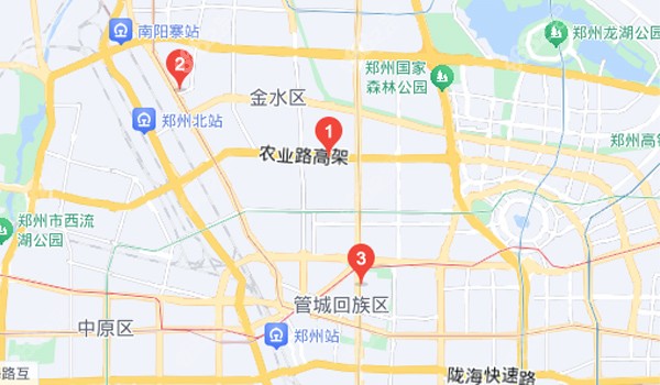 郑州拜尔口腔分院分布位置