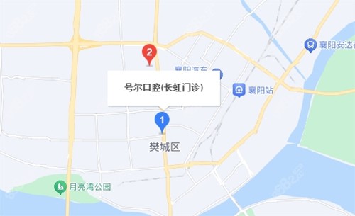 襄阳号尔口腔长虹店位置