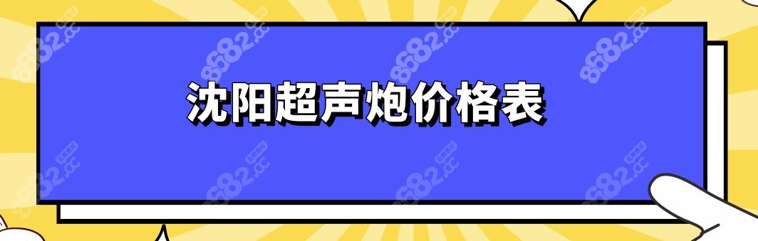 沈阳超声炮价格表