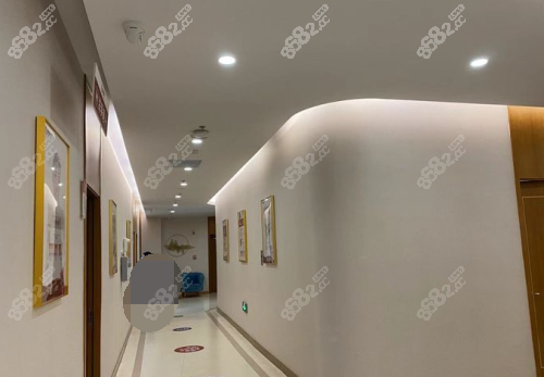 淄博壹美整形走廊示意图