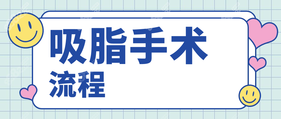 吸脂手术流程