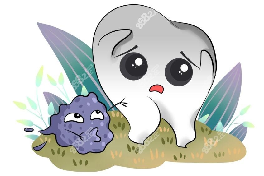 牙齿碰上细菌会损伤哦www.8682.cc