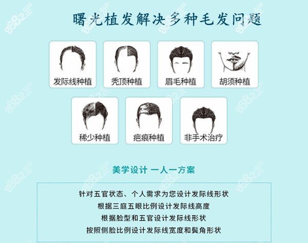嘉兴曙光植发价格表
