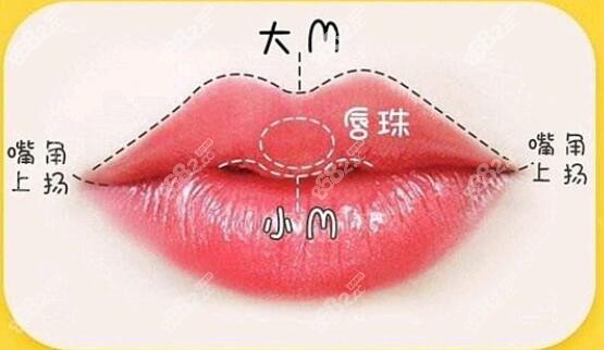 唇形不好看做m唇多少钱