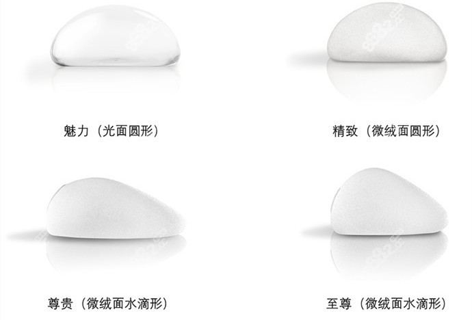 曼托假体的形状和系列