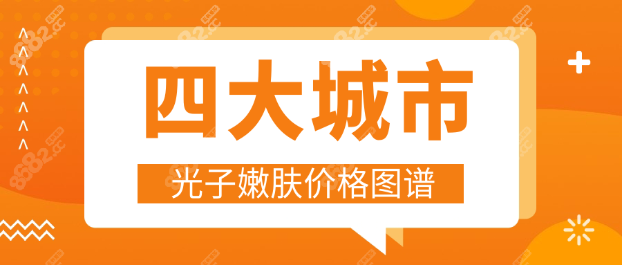 四大城市光子嫩肤价格图谱