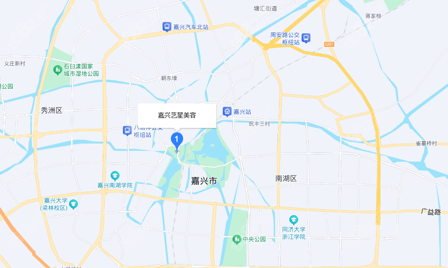 嘉兴艺星整形地址