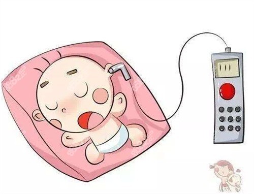 小耳畸形卡通图