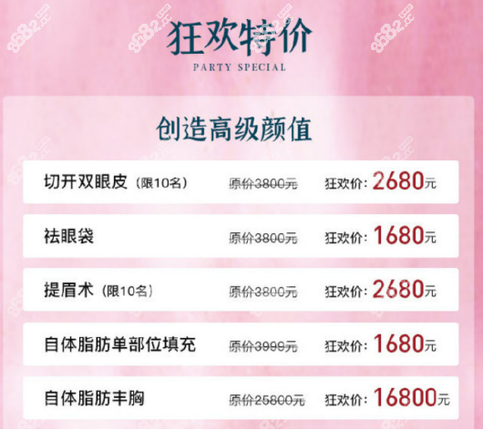 武汉美基元医院收费价格
