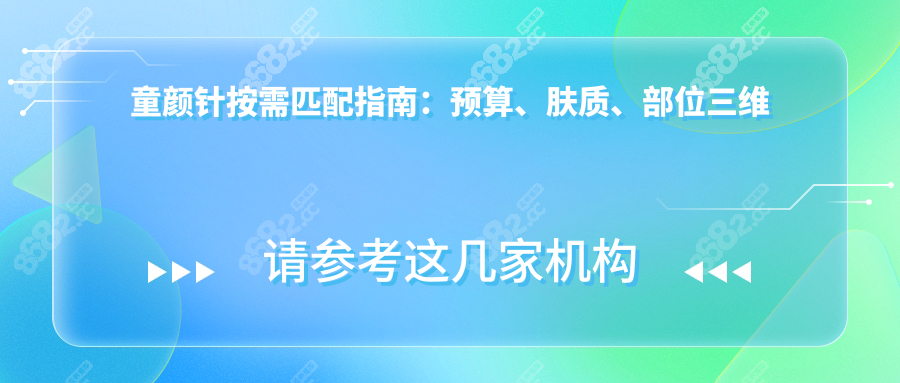 童颜针按需匹配指南：预算、肤质、部位三维精细选品