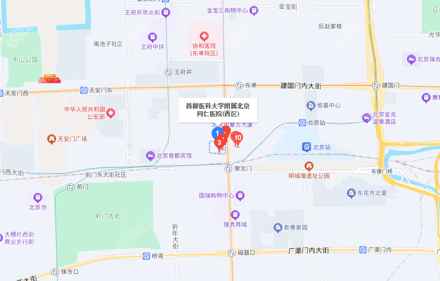 北京同仁眼科醫(yī)院具體地址