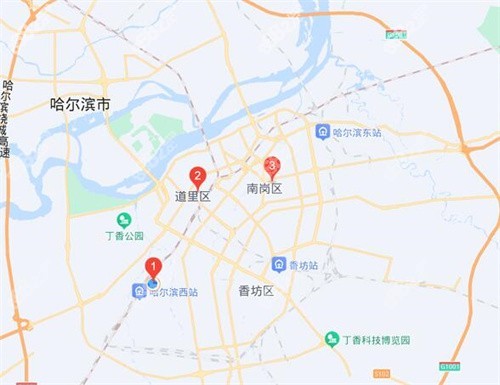 哈尔滨美植口腔连锁区域分布