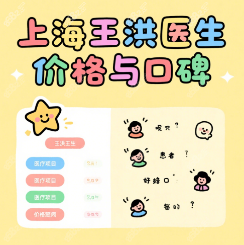 上海王洪医生价格与口碑