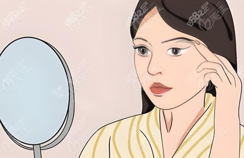 郑州东方贺焕焕收费价格:卧蚕修复5k+双眼皮修复2w+眼袋修复3