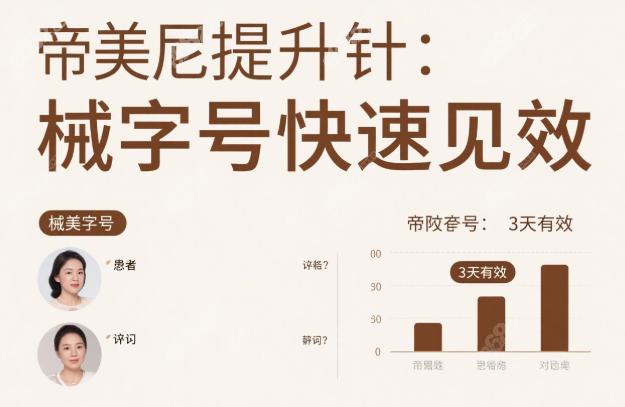 帝美尼提升针械字号认证
