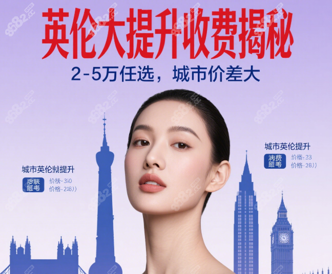 英伦大提升全脸2-5万