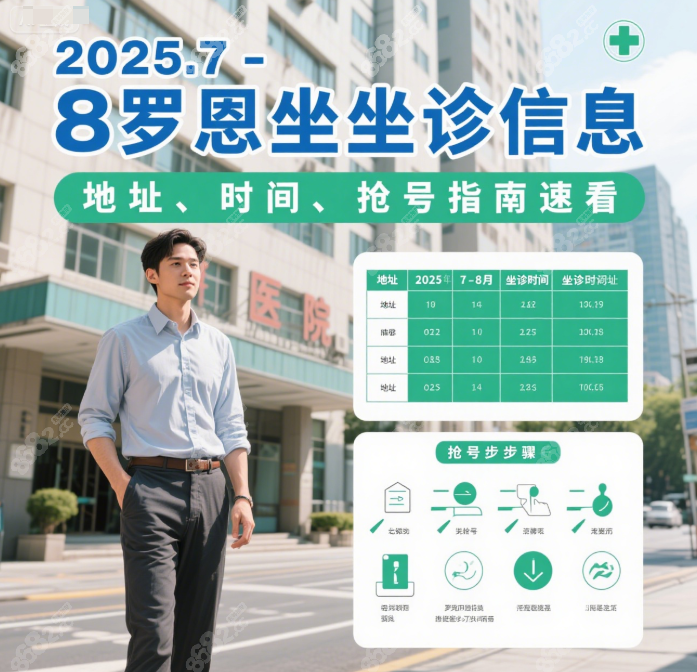 2025.7-8羅恩的坐診時(shí)間和地址(含搶號(hào)指南),掛不上他號(hào)的速看