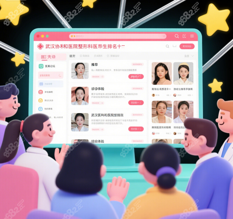 武汉协和医院整形科排名十大医生脱颖而出!top10靠谱口碑好!