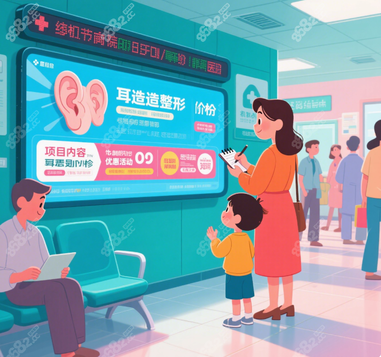 2025上海东方丽人耳部再造整形价格表(近3月收费均价3.36万+)