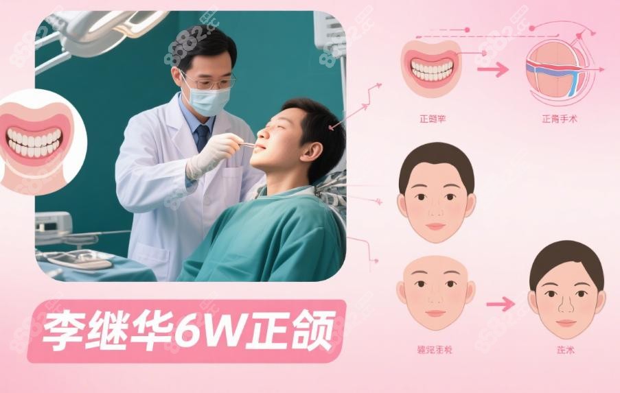 纠结重庆肖林 VS 李继华 VS 罗恩哪个好？李继华 6W 正颌有何不同