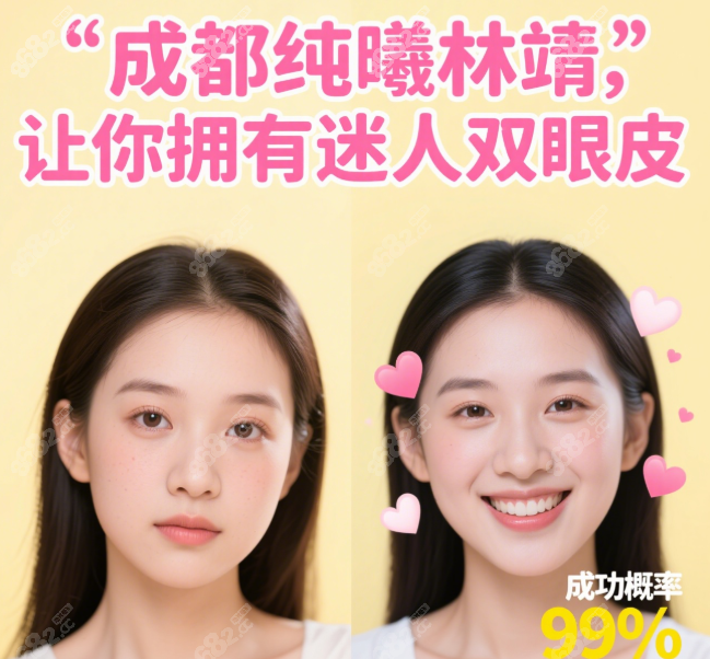 成都纯曦林靖双眼皮修复技术好