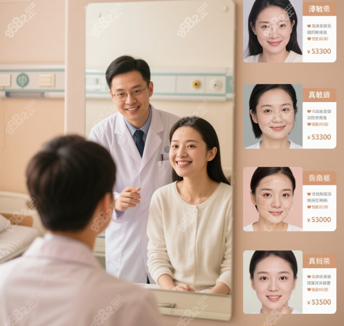 广州谭敏峰修复双眼皮价格透明分级