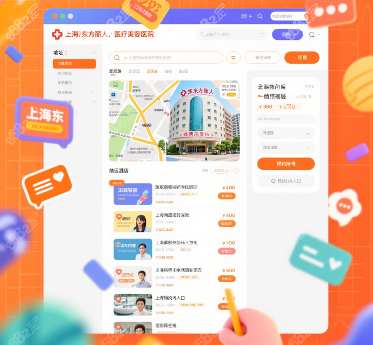 上海东方丽人医院地址与交通路线