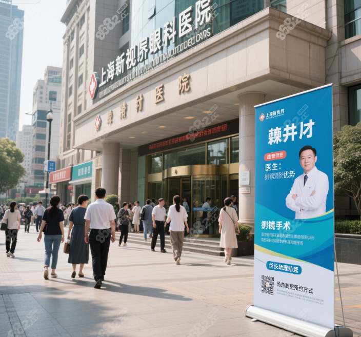 廉井财摘镜在哪个医院？上海新视界眼科医院