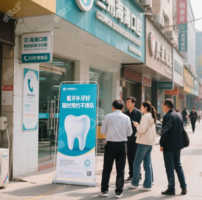 蘭州海濤口腔慶陽路分院在哪？電話多少