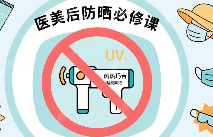 热玛吉、超声炮后该咋防晒