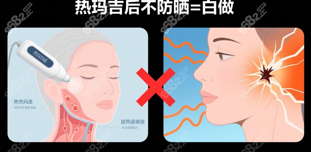 做完热玛吉/超声炮不防晒=白花钱!紫外线在偷偷吃成效