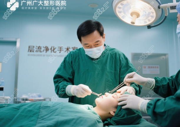 广州广大整形医院双颚整形何锦泉团队
