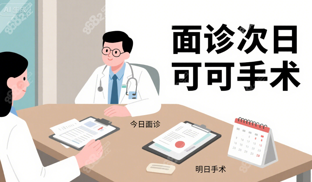 羅恩面診術(shù)后第二天可以手術(shù)